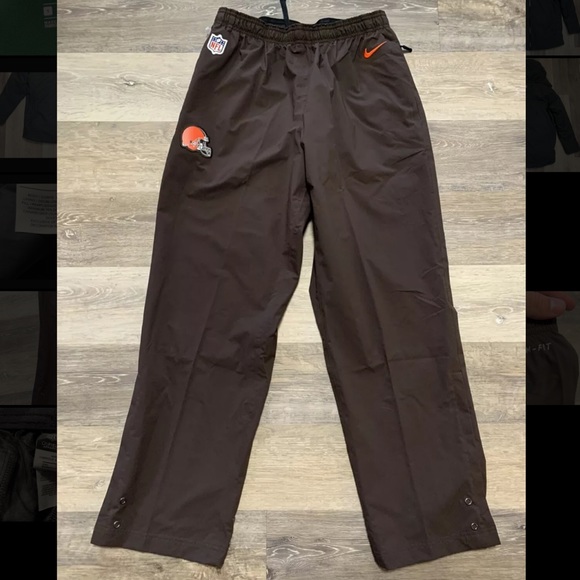 Nike Cleveland Browns STORM FIT Rain Pants RARE